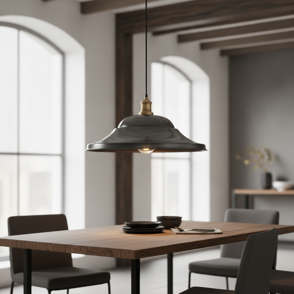 Iron Giant Hat Pendant Light 530mm for Indoor Use