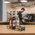 Metal Syrup Bottle Stand 330x400mm for Coffee Shops & Cafés