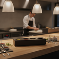 Natural Slate Tray GN 2/4 530x162mm for Buffet Displays