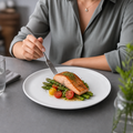 Narrow Rimmed Porcelain Plates 230mm for Catering & Hospitality