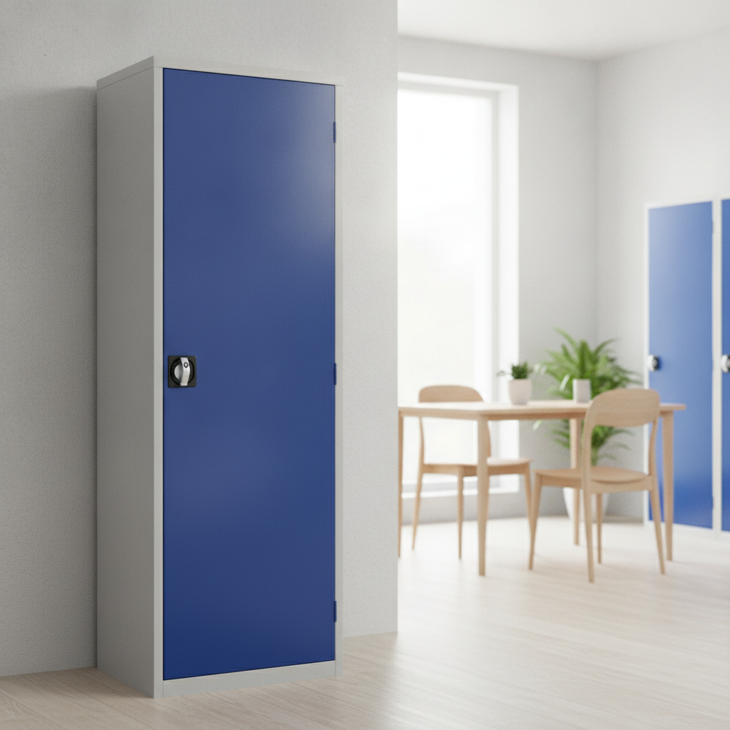 Blue Wardrobe Locker 610mm for Staff Rooms