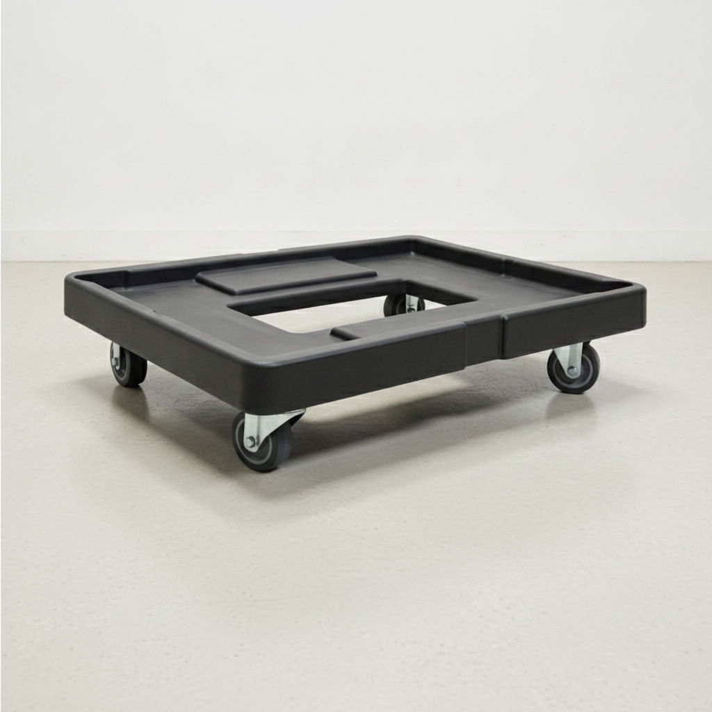 Low Density Polyethylene Thermal Box Dolly for Food Transport