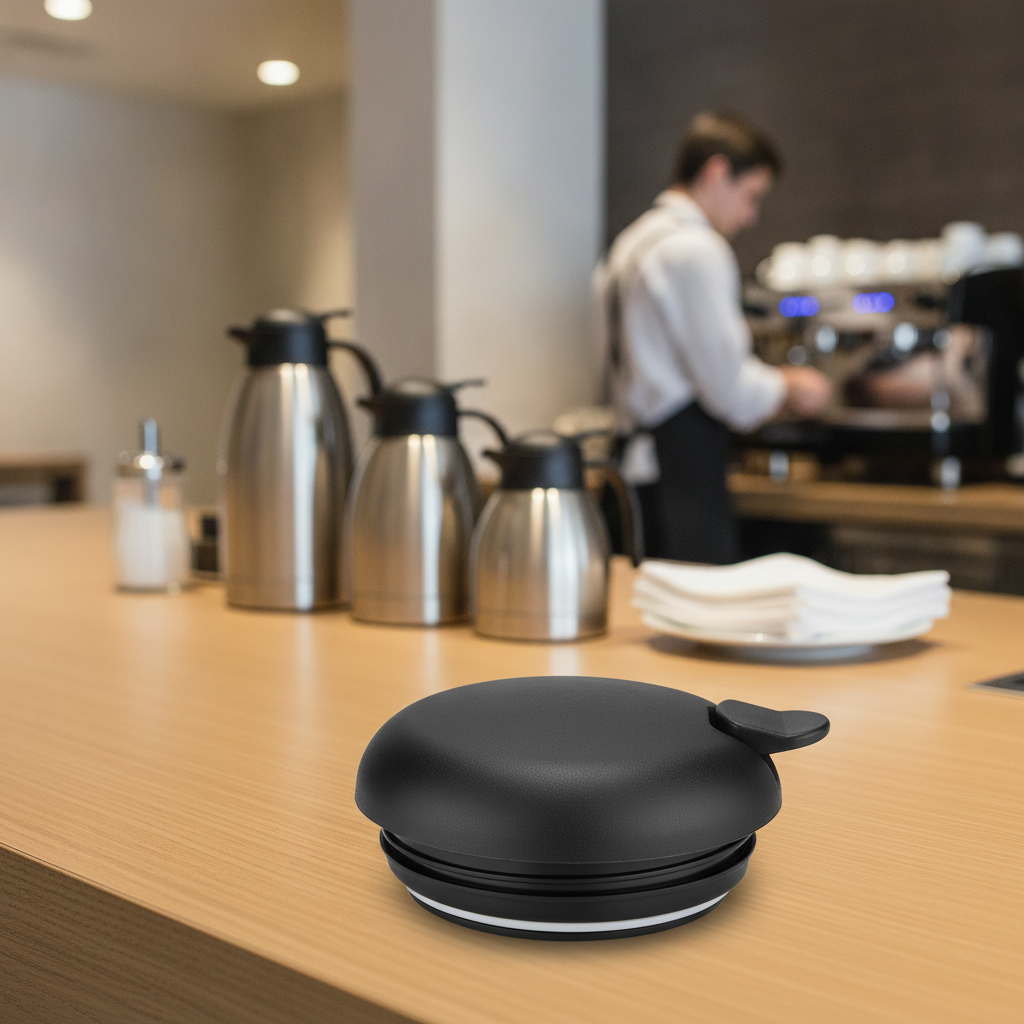 Plastic Replacement Lid for Vacuum Jugs for Coffee Service