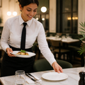 Oval Coupe Plates 160x192mm Porcelain for Restaurants & Bistros (Pack of 12)
