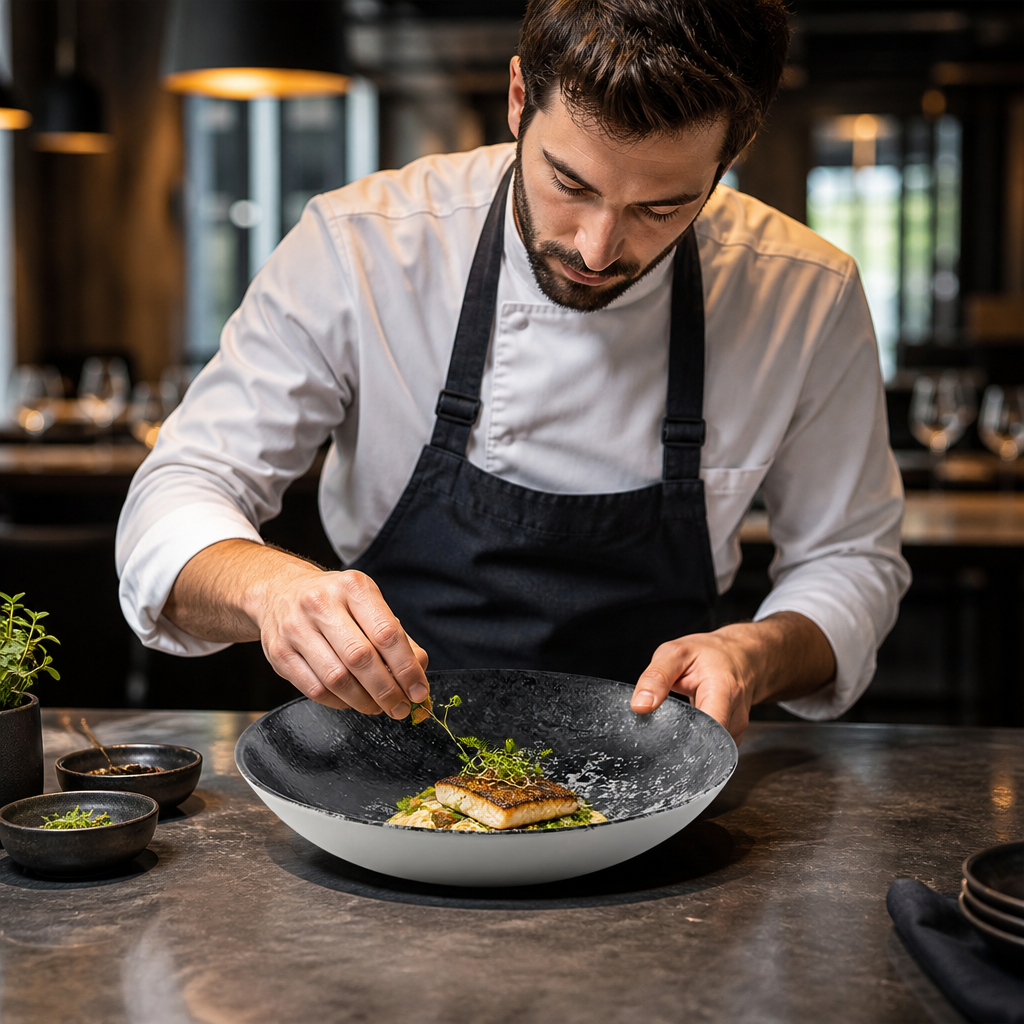Urban Coupe Bowls in Black 248mm for Contemporary Dining