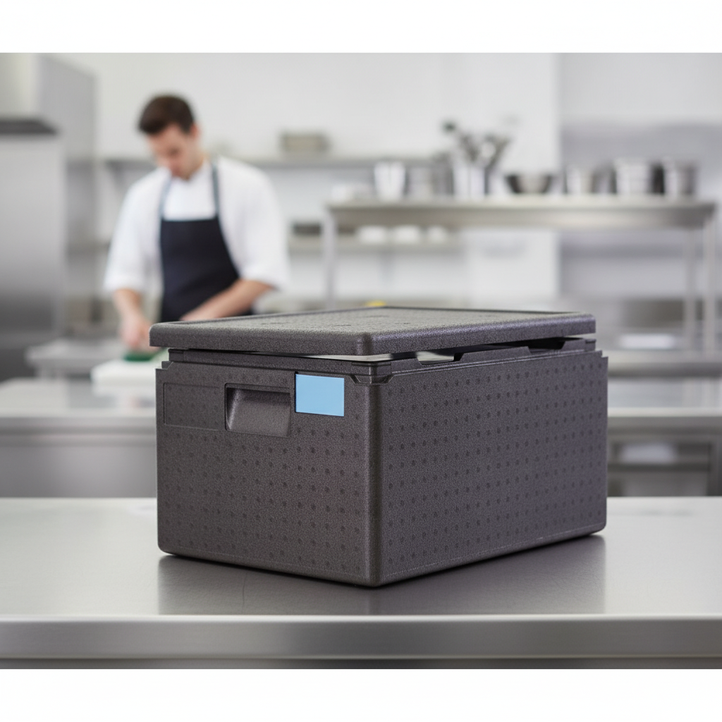 Polypropylene Top Loading Food Tray Carrier 43L for Catering