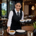 Snack Bowls 130mm Vitrified Ceramic for Catering & Hospitality (Pack of 12)