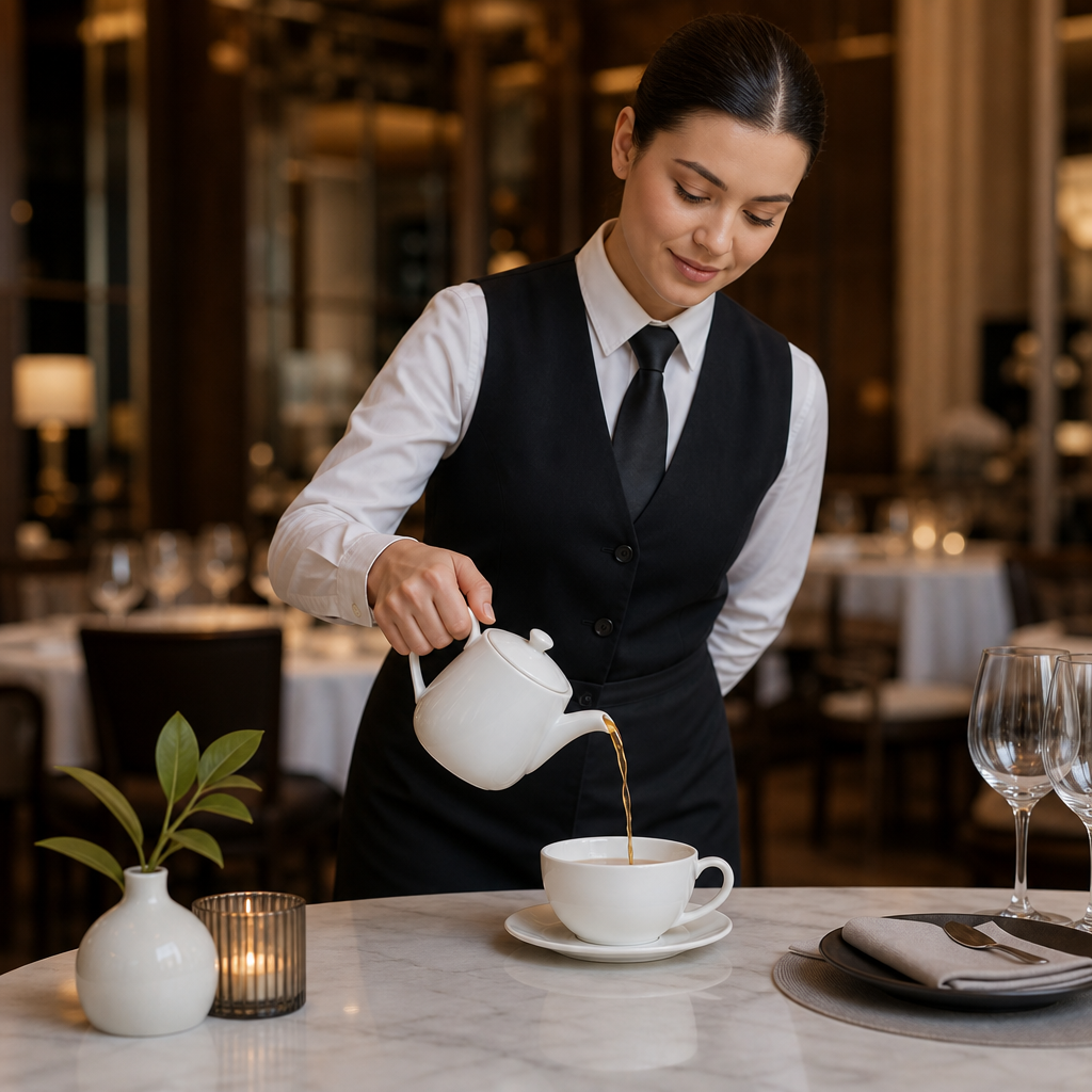 Low Round Cups 228ml Porcelain for Dining Experiences (Pack of 6)
