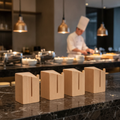 Beech Wood Height Adjusters 60mm for Custom Buffet Displays (Pack of 4)