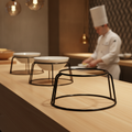 Metal Buffet Stand 230mm for Elegant Buffet Service