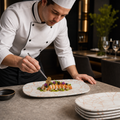 Oblong Plates 325x187mm Coral Porcelain for Elegant Food Presentation (Pack of 6)