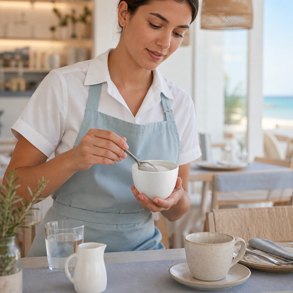 Sugar Bowl 227ml White Vitrified Ceramic for Coastal Cafés (Pack of 12)