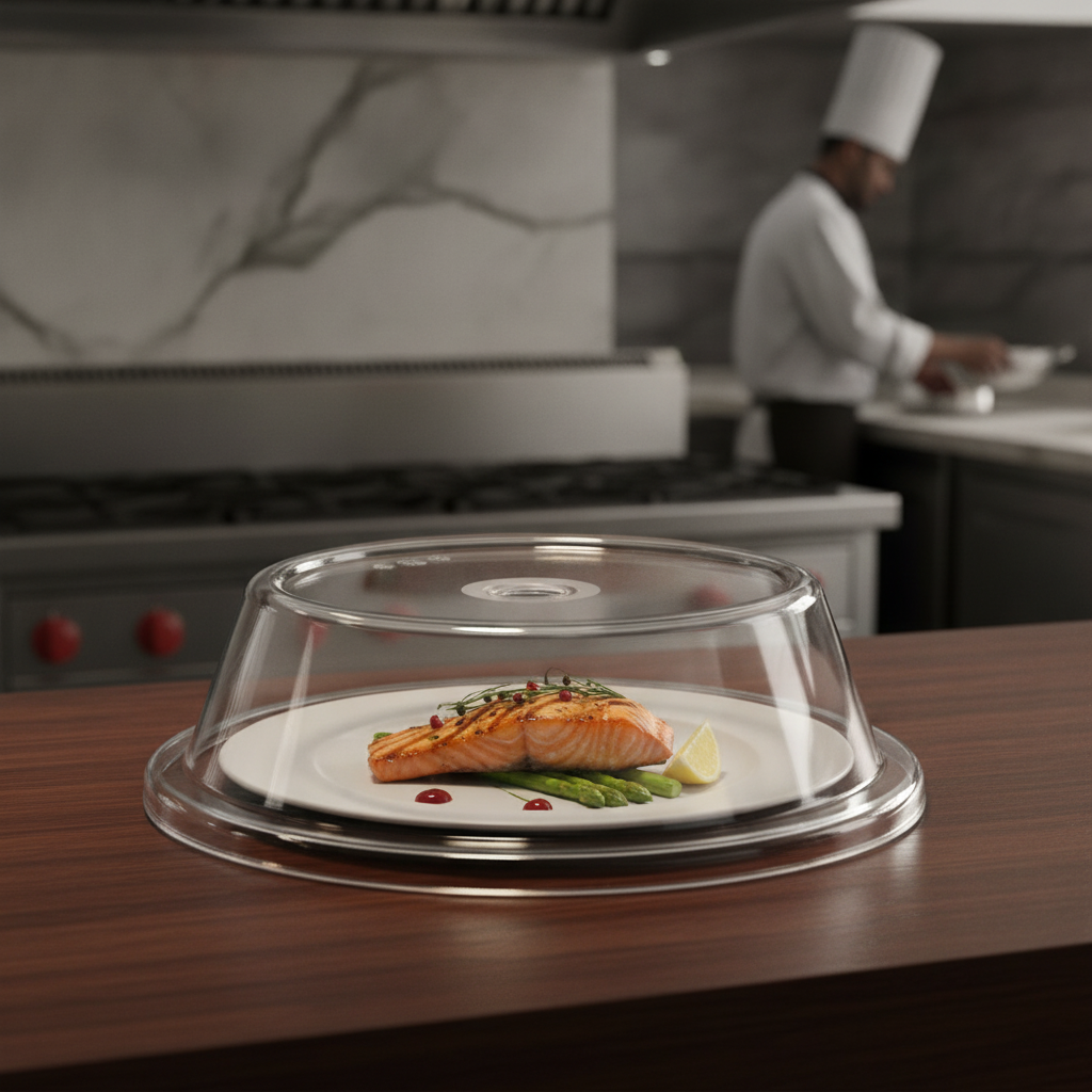 SAN Plate Cover for Food Protection and Freshness