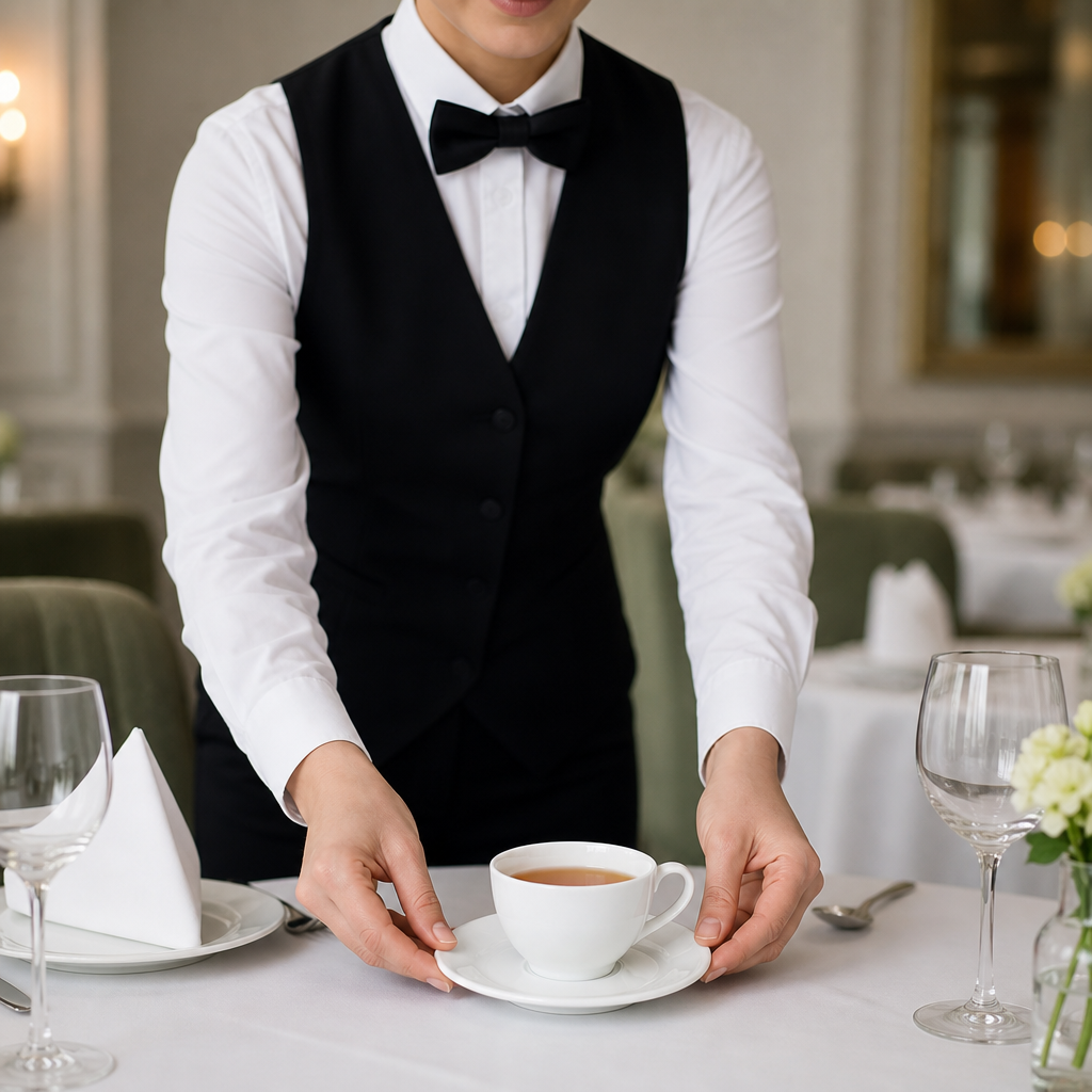 Tea Saucers 165mm Porcelain for Fine Dining (Pack of 6)