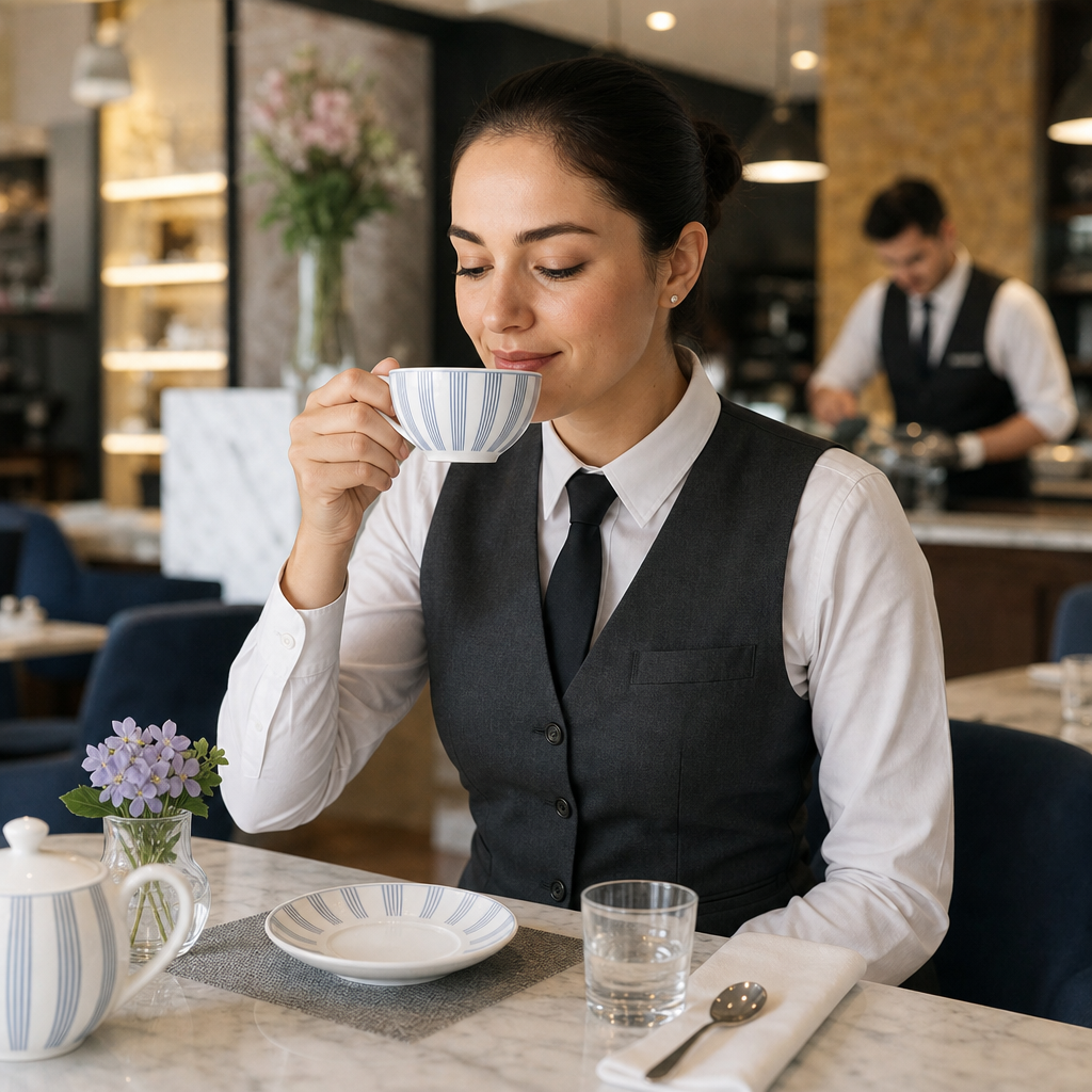 Tea Cups 170ml Fine Bone China for Hospitality (Pack of 12)