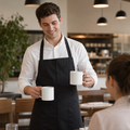 Straight Sided Mugs 340ml Porcelain for Cafés & Restaurants (Pack of 48)