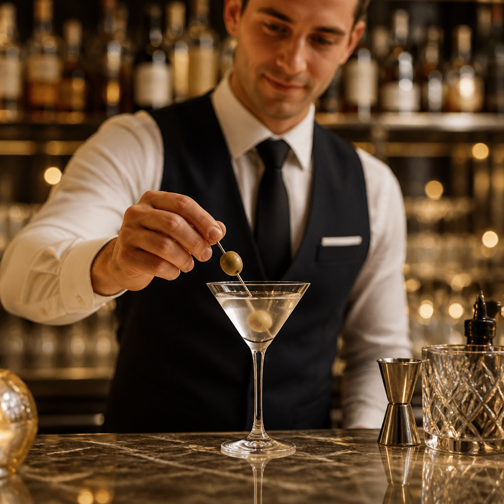 Crystal Martini Glasses 270ml for Cocktail Services (Pack of 6)