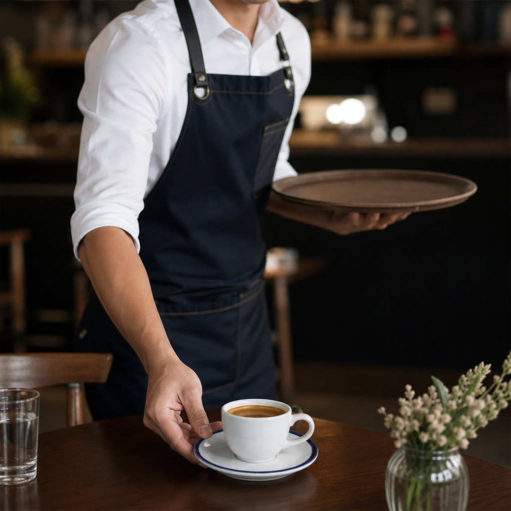 Espresso Saucers 114mm Vitrified Ceramic for Hospitality (Pack of 12)