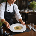 Classic White Porcelain Soup Plates 235mm for Dining & Entertaining