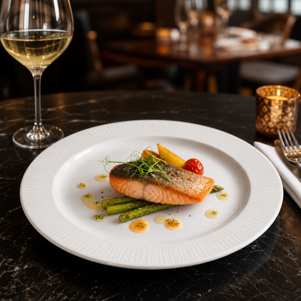 Design Plates Porcelain for Elegant Food Presentation (Pack of 12)