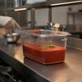 Plastic Food Storage Container 1/3 GN 150mm for Commercial Kitchens