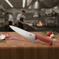 Stainless Steel Straight Chefs Knife 25cm for Professional Kitchens