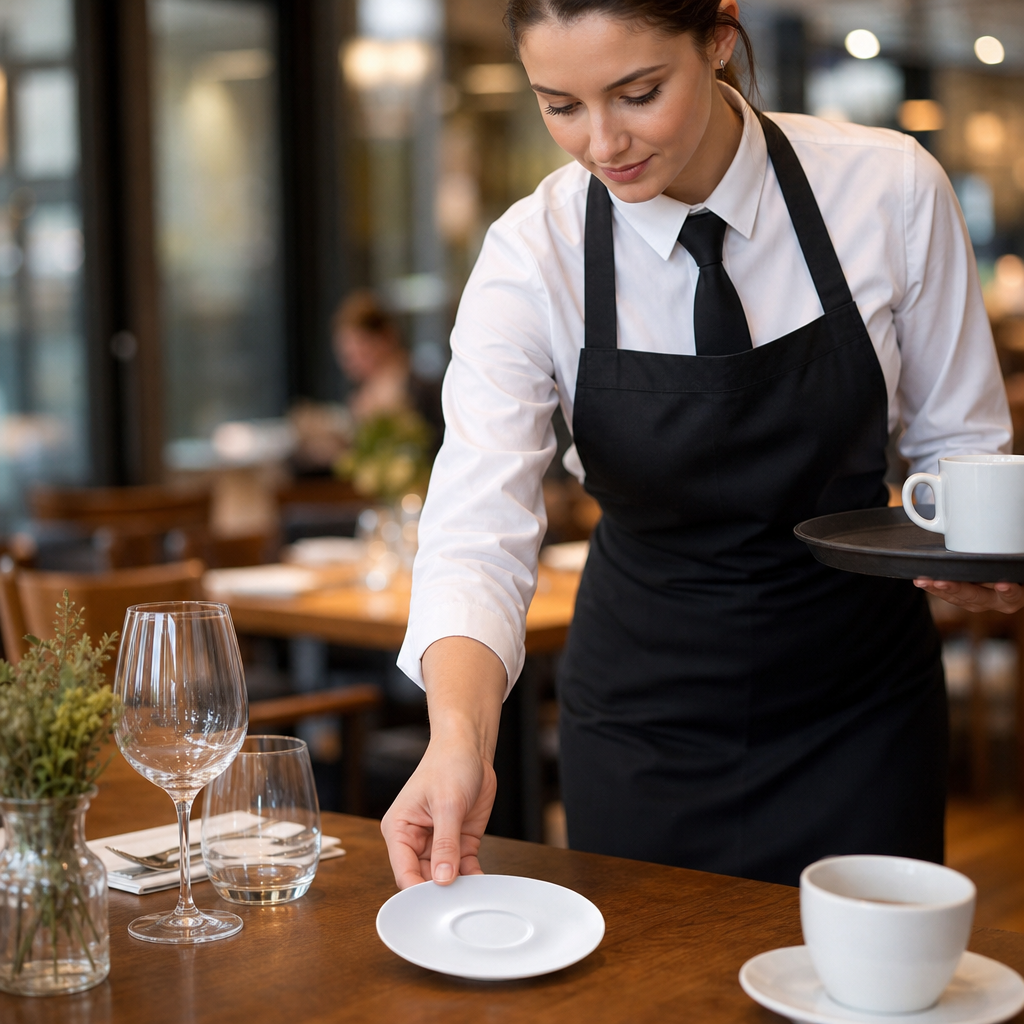 Saucers 156mm Vitrified Porcelain for Hospitality (Pack of 12)