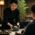 Charcoal Stoneware Rice Bowls 600ml for Contemporary Dining