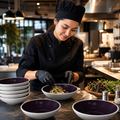 Alumina Bowls 340ml Vitrified Ceramic for Hospitality Use (Pack of 12)