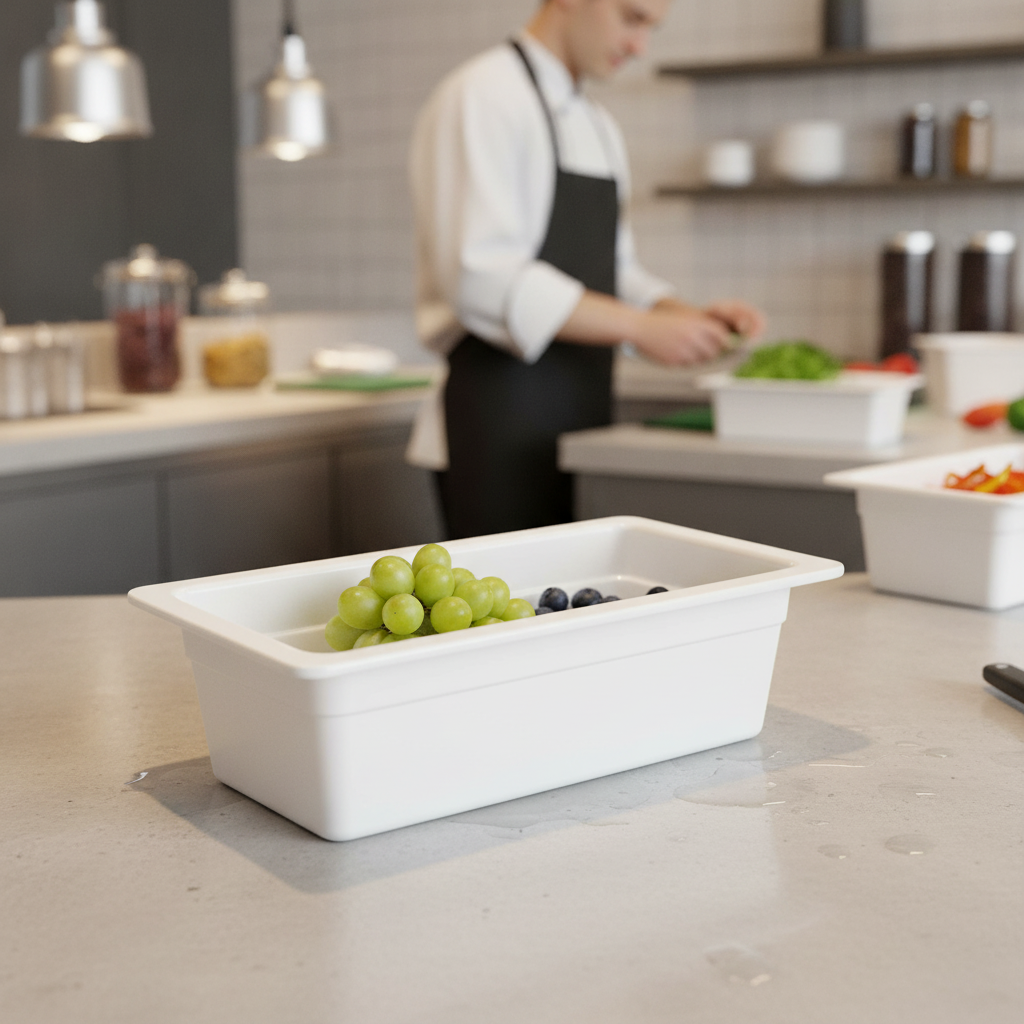 Melamine 1/3 Gastronorm Dish 100mm for Catering & Hospitality