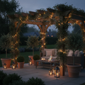 Multi-Coloured LED String Lights 37m for Indoor & Outdoor Use