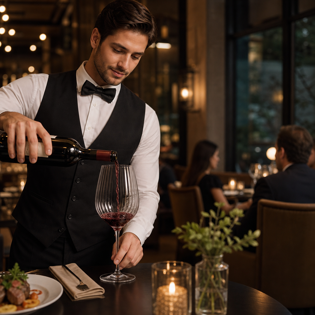 Glass Red Wine Glasses 530ml for Restaurants & Bars (Pack of 6)