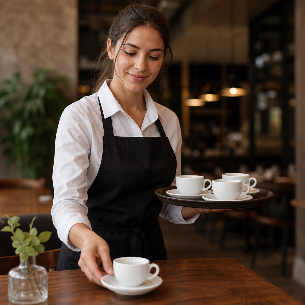Porcelain Espresso Cups 85ml for Cafés & Restaurants (Pack of 12)