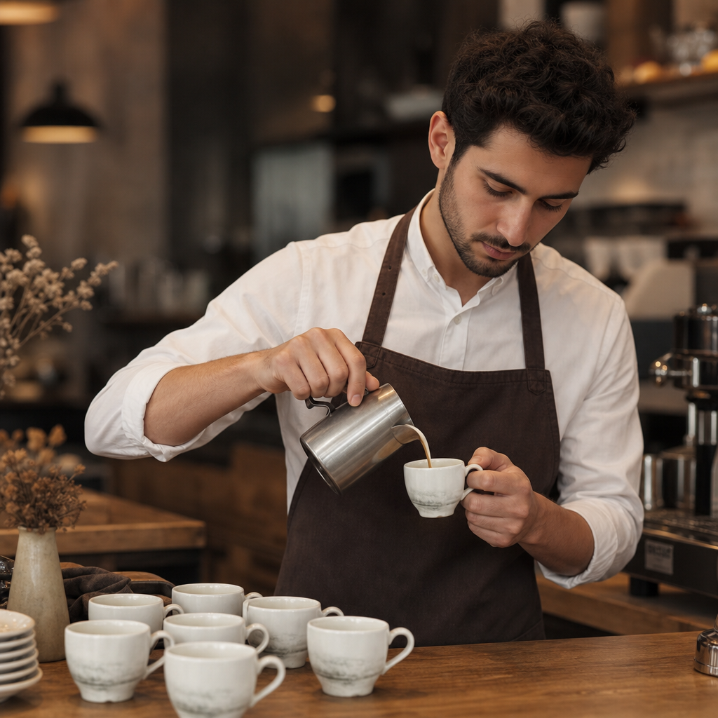 Finest Vitrified Flint Espresso Cups 100ml for Coffee Shops (Pack of 12)