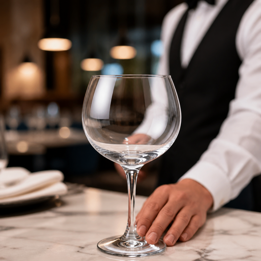 Tempered Glass Gin & Cocktail Glasses 700ml for Table Service (Pack of 12)