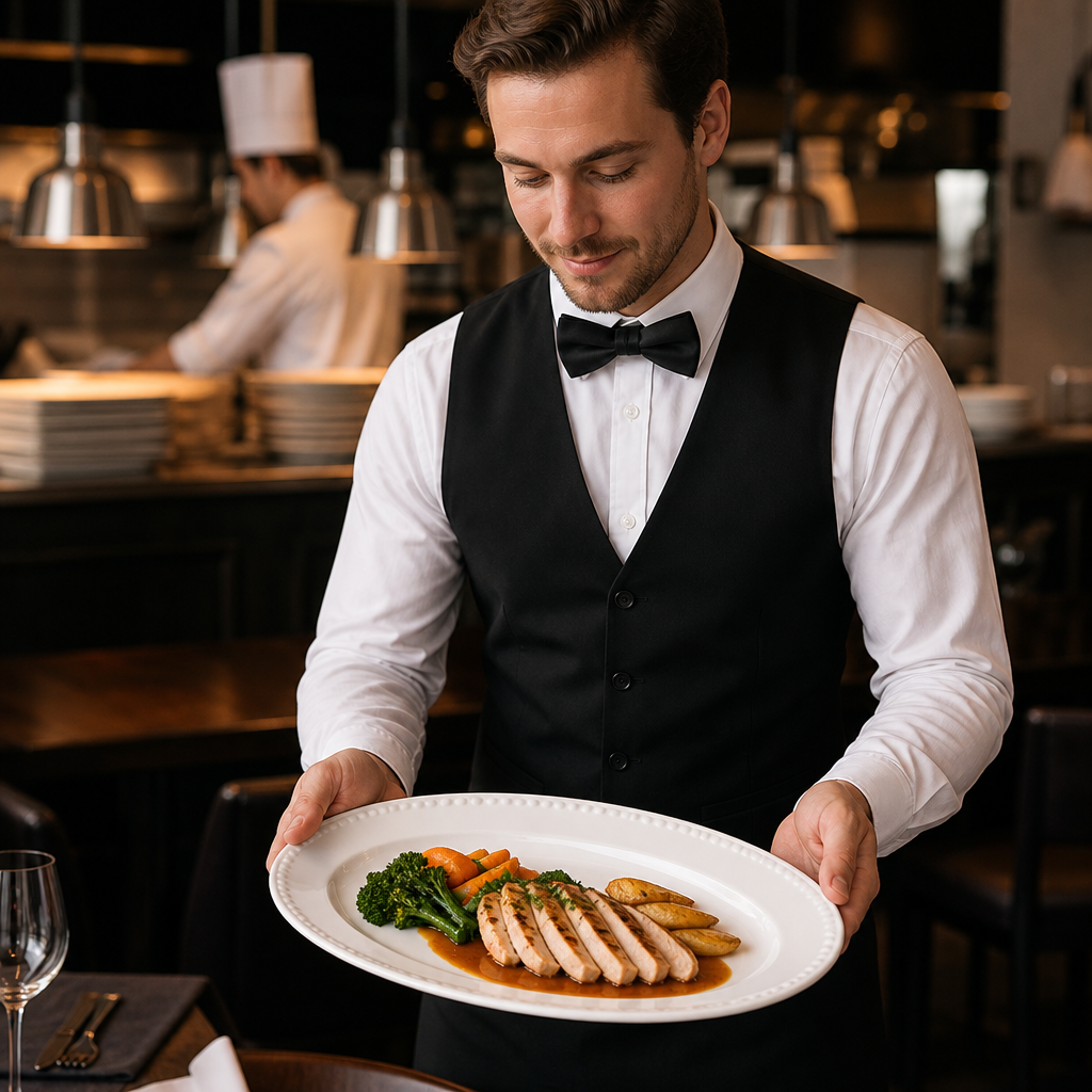 Oval Platters 309mm Porcelain for Catering Establishments (Pack of 12)