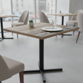 High Density Woodchip Square Table Top 600mm for Indoor Dining