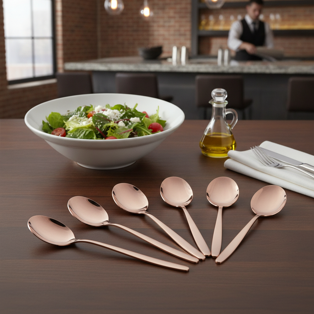18/10 Stainless Steel Small Salad Forks for Serving (Pack of 6)