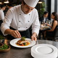 Gourmet Large Well Plates 285mm Porcelain for Restaurants & Hotels (Pack of 6)
