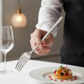 Stainless Steel Dessert Forks for Fine Dining (Pack of 12)