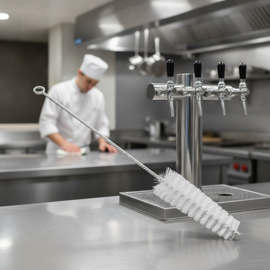 Stainless Steel Tap 354mm for Efficient Cleaning