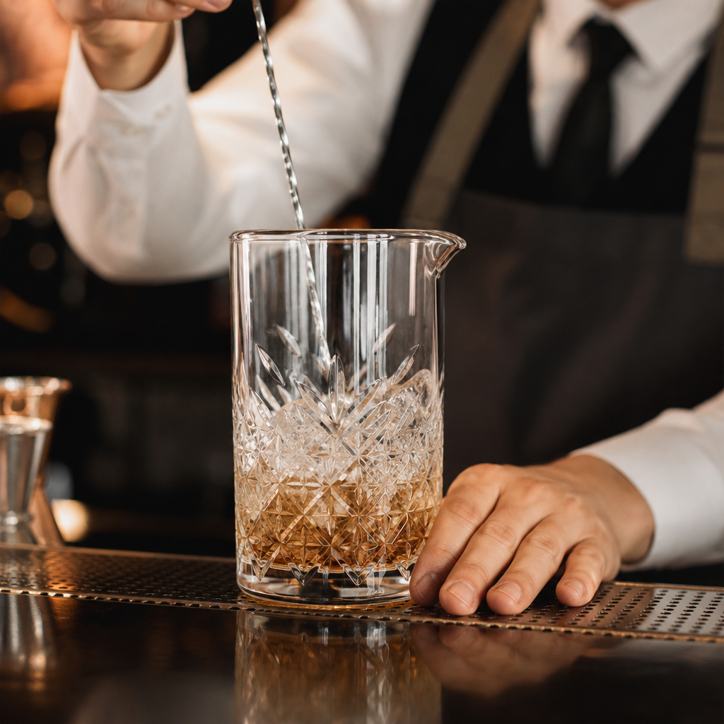 Glass Mixing Glass 730ml for Bars & Restaurants (Pack of 6)