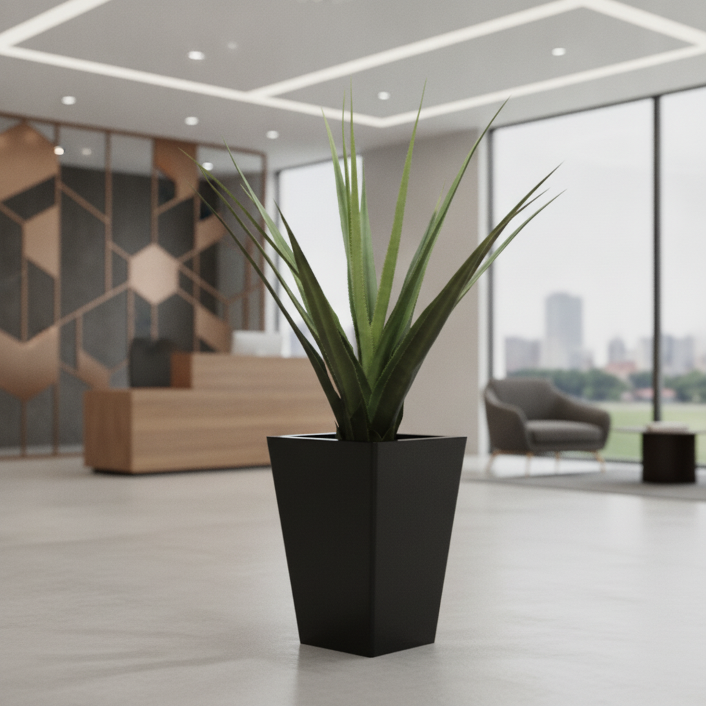 Fire Retardant Green Artificial Plant 900mm for Indoor Spaces