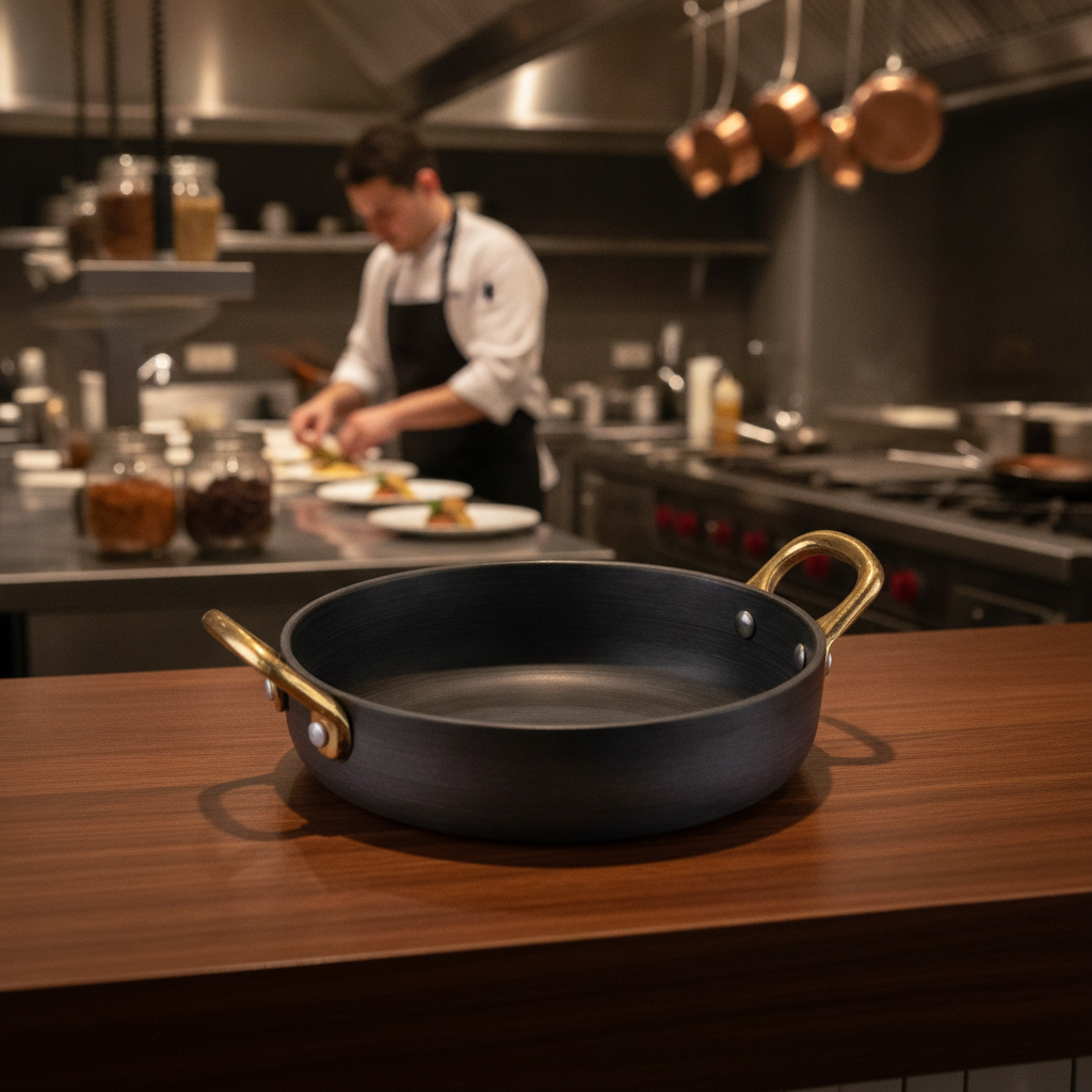Aluminium Serving Pot 150mm for Elegant Presentations