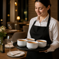 Porcelain Soup Cups 280ml for Contemporary Dining