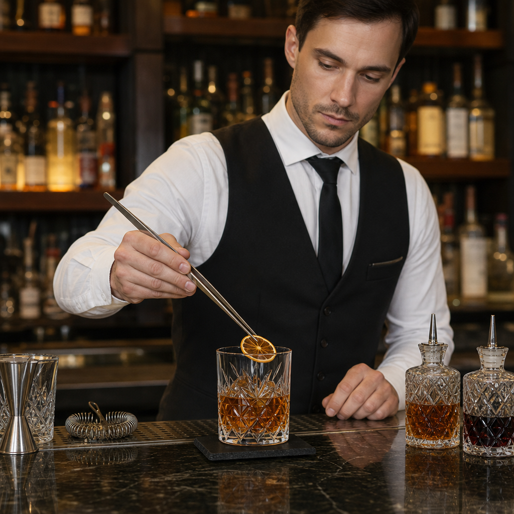 Machine-Made Glass Double Old Fashioned Glass 355ml for Bars & Restaurants (Pack of 24)