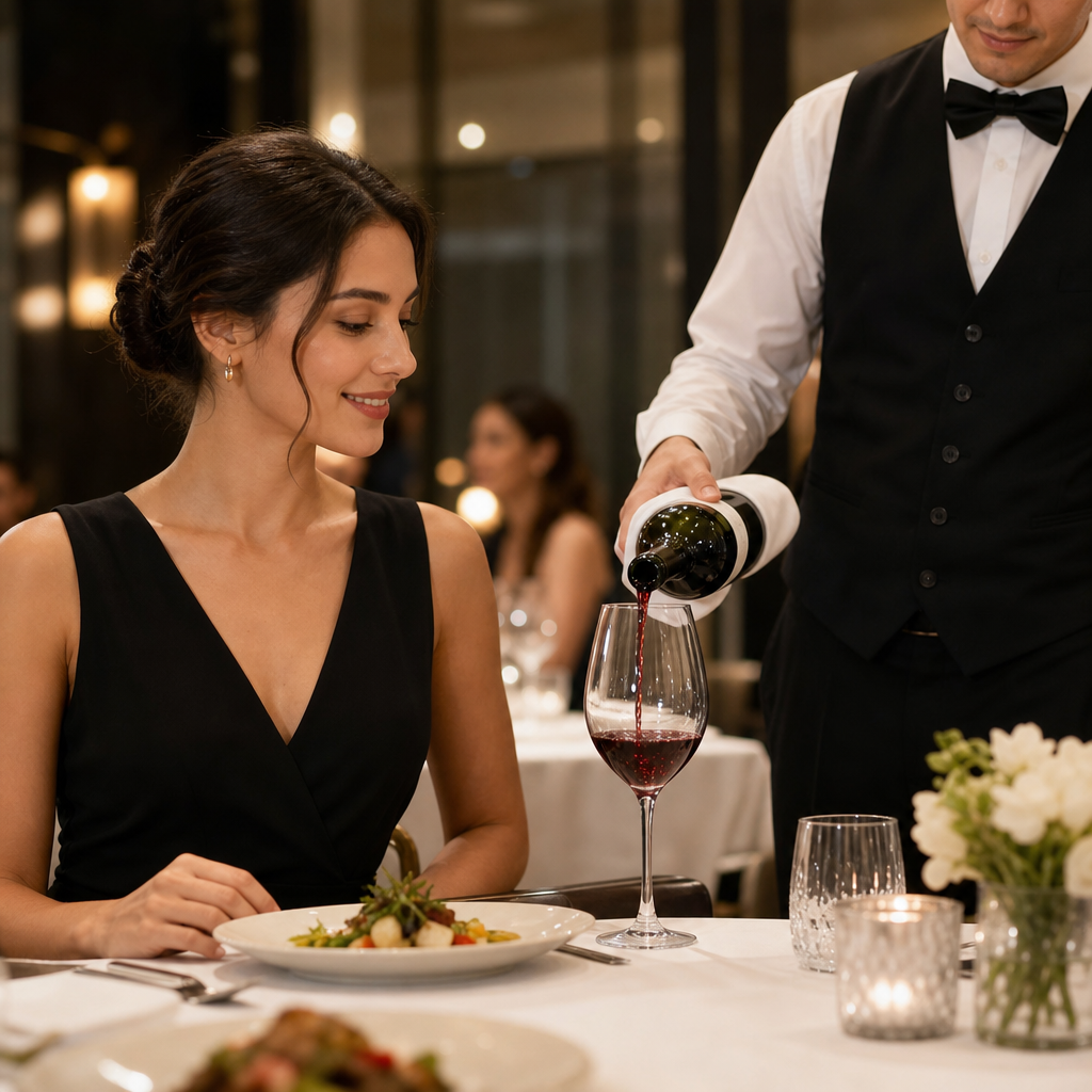 Lead-Free Crystalline Red Wine Glass 450ml for Home Dining (Pack of 6)