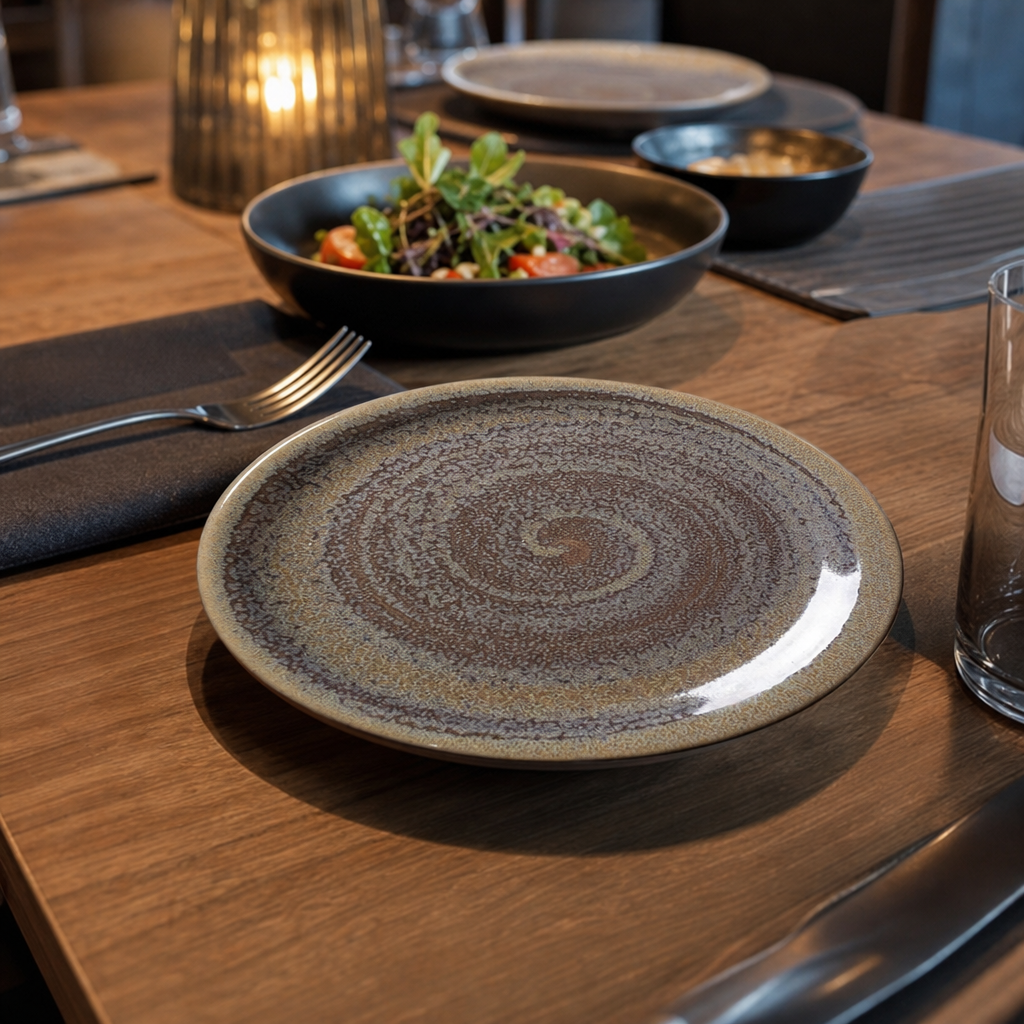 Coupe Plates 152mm China for Restaurants & Cafés (Pack of 12)