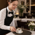 Espresso Saucers Rim 120mm Gold Bone China for Elegant Dining (Pack of 12)