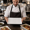 Rectangular Plates x 210 350mm Porcelain for Catering (Pack of 12)